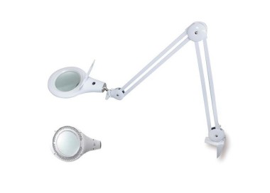 LAMPE LOUPE 90 LEDS FIXATION A ETAU - 3 DIOPTRIES (X1.75)