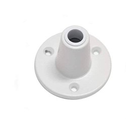 Support à visser pour lampe d'établis led - blanc