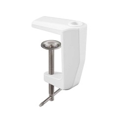 Support à étau pour lampe d'établis led - blanc