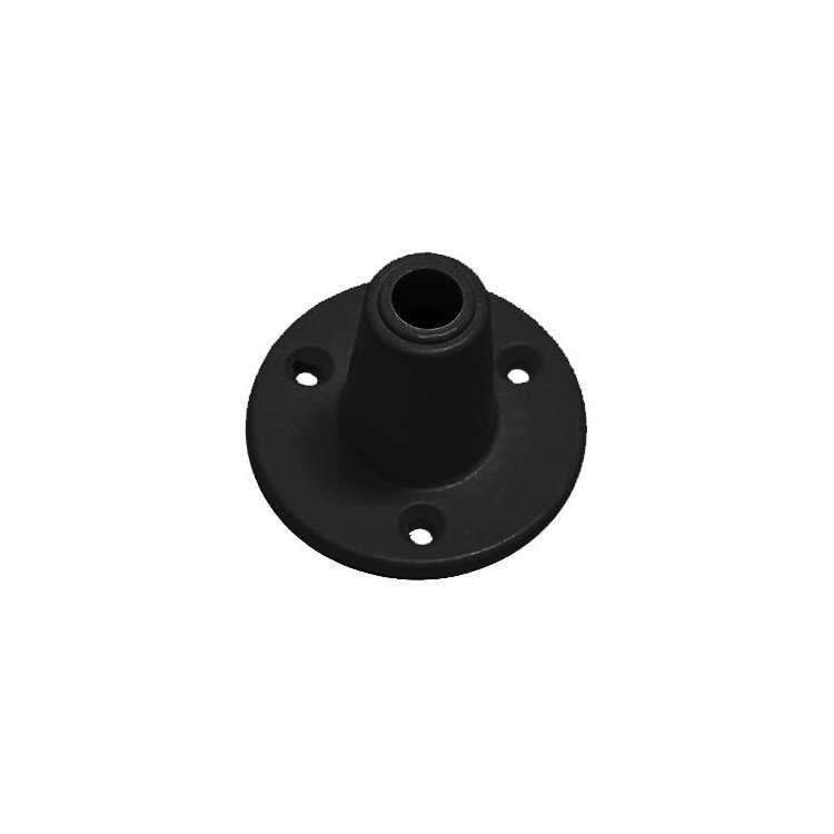 Support à visser pour lampe d'établis led - noir