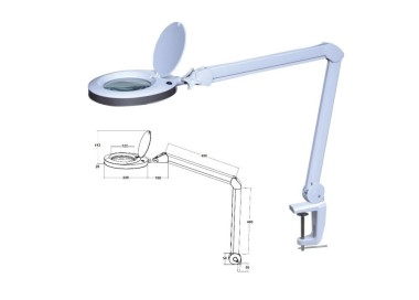 LAMPE LOUPE SUNNEX SLM LED - A ETAU