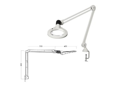 LAMPE LOUPE SUNNEX CIRCUS LED X1.88 - A ETAU