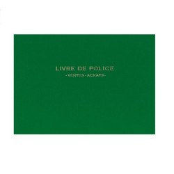 LIVRE DE POLICE REGISTRE BIJOUTIER ACHAT VENTE