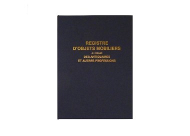 LIVRE DE POLICE REGISTRE BROCANTE