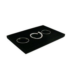 PLATEAU DE PRESENTATION NOIR SIMPLE 25 X 35CM