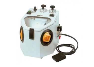 CABINE DE SABLAGE 2 SILOS + RECYCLAGE ET PEDALE