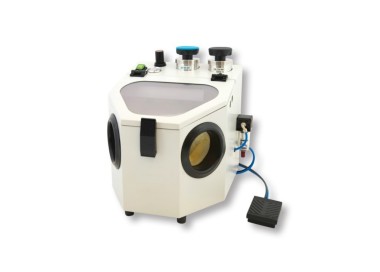 CABINE DE SABLAGE 2 SILOS + RECYCLAGE ET PEDALE