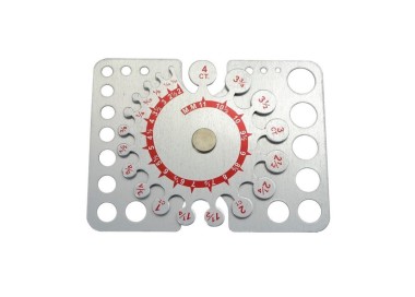 CALIBRE POUR DIAMANTS EN PLAQUE