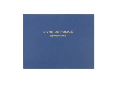 LIVRE DE POLICE REGISTRE BIJOUTIER REPARATION