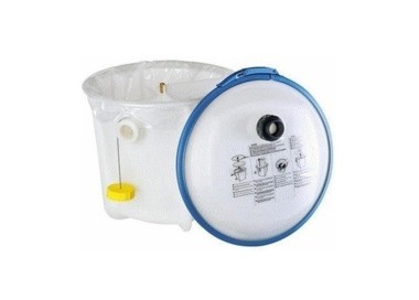 BAC DE DECANTATION SOUS EVIER ø400 X H465 - 19 litres