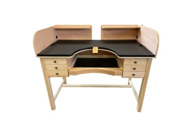 ETABLI DE SERTISSEUR SANS FOSSE 140X75XH93 - TOP NOIR FINGER PROOF