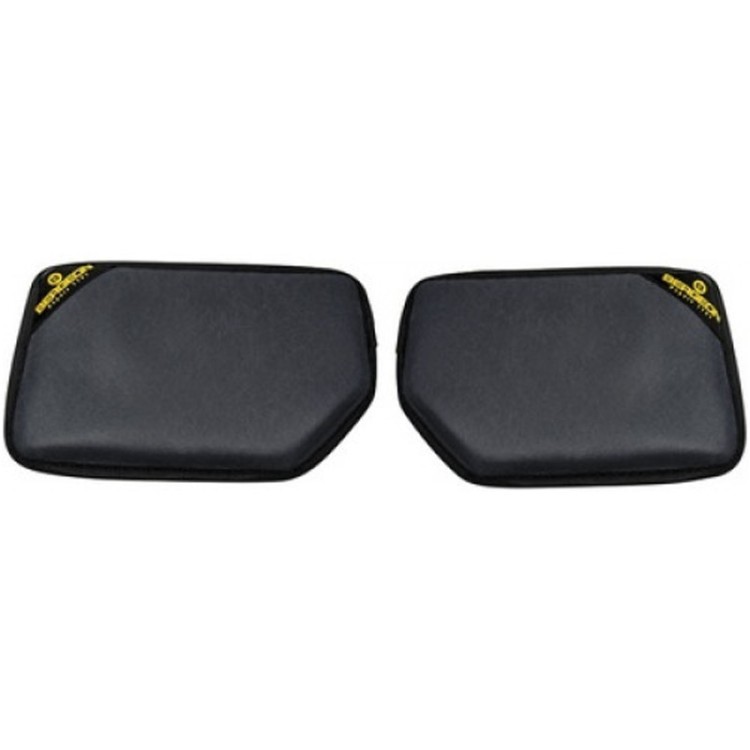 PAIRE D'ACCOUDOIRS ERGONOMIQUES ANTI-DERAPANTS EN SIMILI CUIR