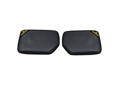 PAIRE D'ACCOUDOIRS ERGONOMIQUES ANTI-DERAPANTS EN SIMILI CUIR