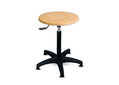 Tabouret bois patins hauteur du gaz 60/85 cm (haut)