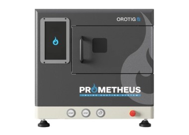 Prometheus machine de fonte or-platine-argent OROTIG