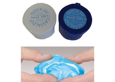 CASTALDO QUICK SIL BI-COMPOSANT MINI BLANC / BLEU (DOUX)