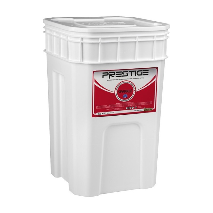 Revêtement Prestige Sparkle - Fut (caisse plastique) 45KG
