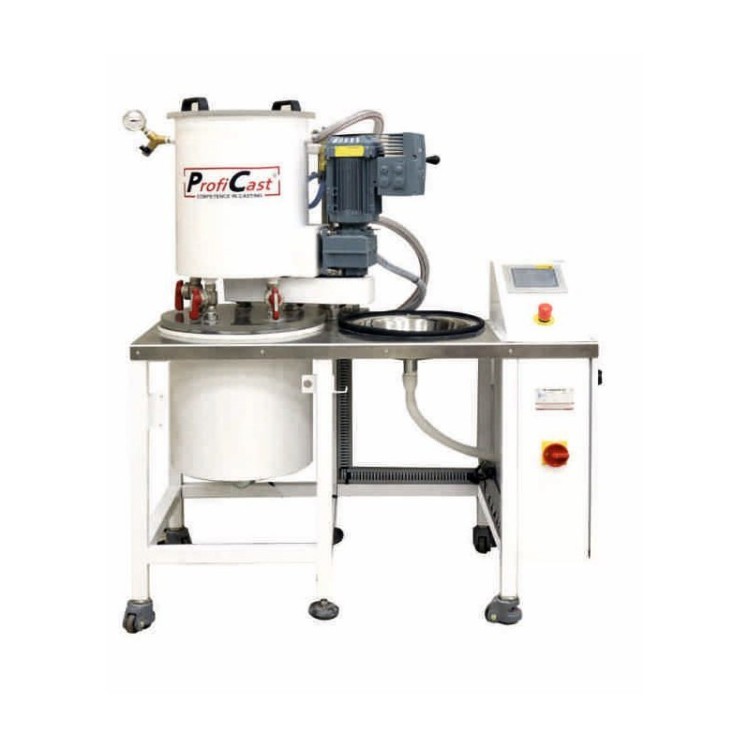 MELANGEUR MULTICYLINDRES (6 CYLINDRES) ProfiCast POUR 16KG Platre