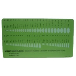 GABARIT A TRACER N°13 NAVETTES &amp; TRAPEZES