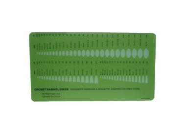 GABARIT A TRACER N°13 NAVETTES &amp; TRAPEZES