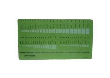 GABARIT A TRACER N°16 CALIBRES - TAILLE PRINCESSE &amp; EMERAUDE