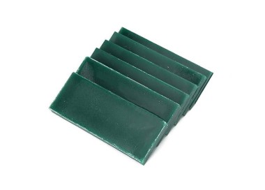 BLOC CIRE VERT LAMELLES EN LONG 2775