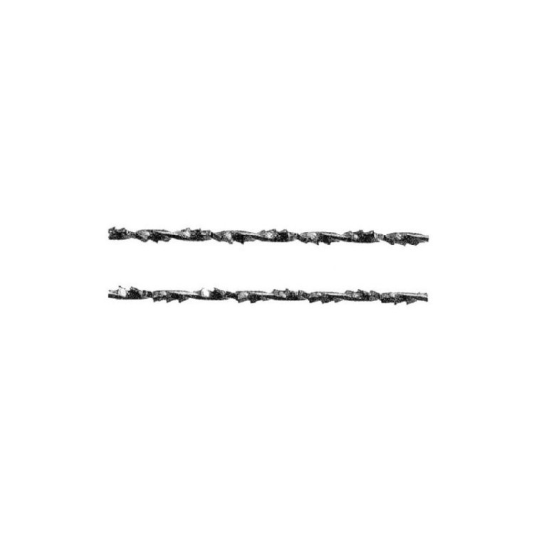 LAMES SCIES A CIRE N° 2/0  12P