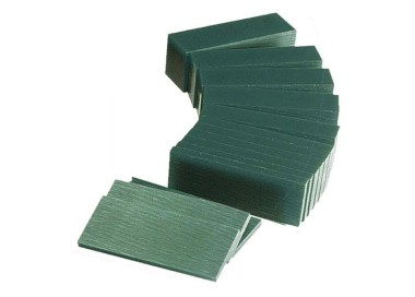 BLOC CIRE VERT LAMELLES EN LARGEUR 2770