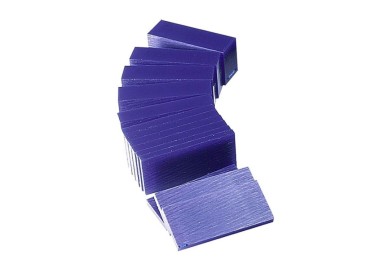 BLOC CIRE BLEU LAMELLES EN LARGEUR 2772