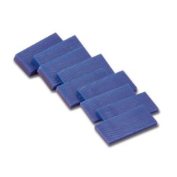 BLOC CIRE BLEU LAMELLES PM 2767
