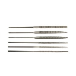 JEU DE 6 LIMES A CIRE