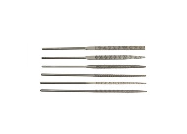 JEU DE 6 LIMES A CIRE