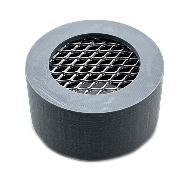 Embout pour tuyau d'aspirateur d'établis avec grille interchangeable