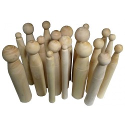 BOUTEROLLES BOIS JEU DE 20 - 7 A 26 COURTES