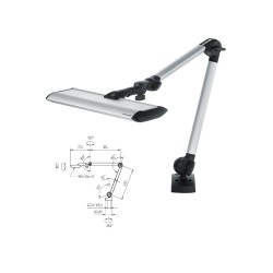 WALDMANN - LAMPE D'ETABLI TANEO TND - A VISSER