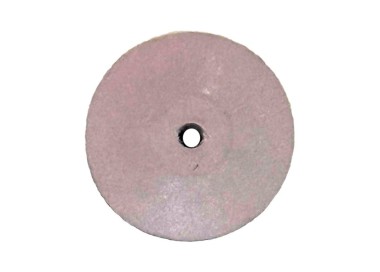 Meulettes gomme rose grain fin Ø16 mm – Lot de 20 | Outilor