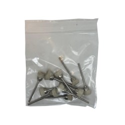 Brossettes furet chèvre blanc Ø2,35 – Lot de 10 tailles mixtes | Outilor