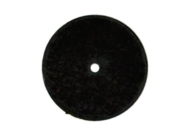 Lot 20 disques émeris rigides Ø20 mm avec support laiton intégré | Outilor