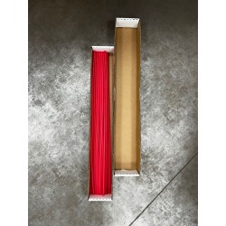 DESTOCKAGE-TIGES DE COULEE CIRE ROSE 60cm